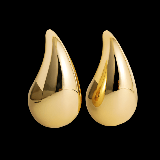 MARGELLA EARRINGS - GOLD - The Flaire