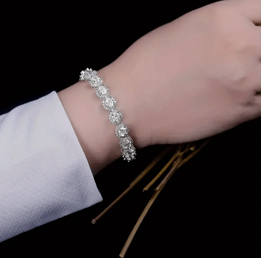 RILEY BRACELET- SILVER - The Flaire