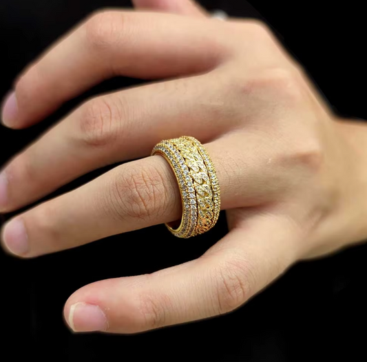 ENZO RING- GOLD - The Flaire