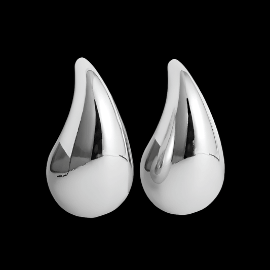 MARGELLA EARRINGS - SILVER - The Flaire