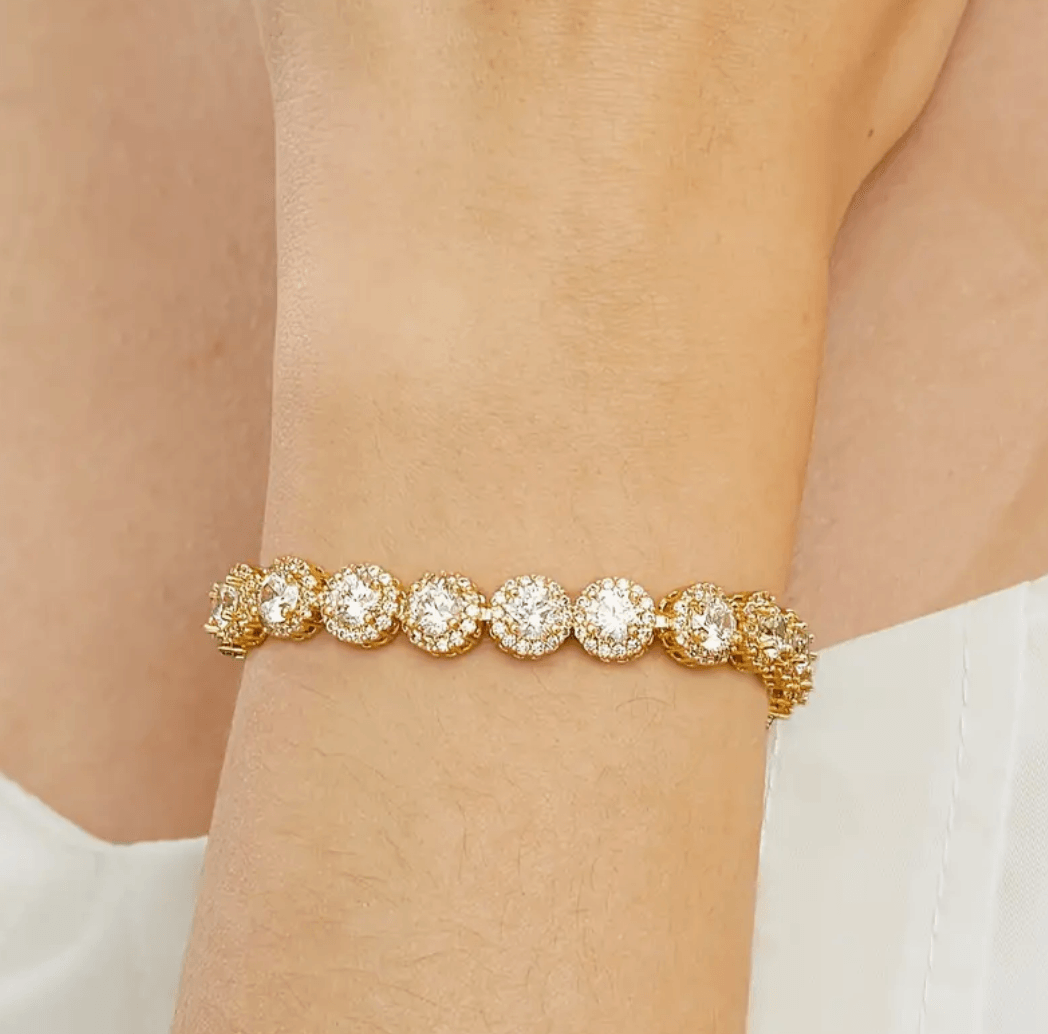 RILEY BRACELET- GOLD - The Flaire