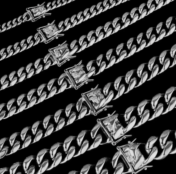 LUXOR CHAIN SILVER — Sizing
