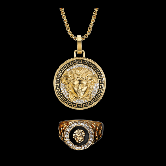 MEDUSA SET- GOLD