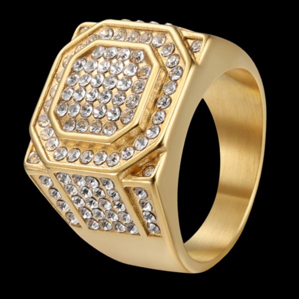 SOVEREIGN RING  GOLD — The design