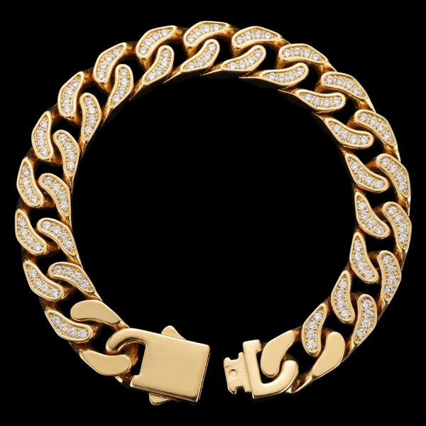 MASSIMO BRACELET GOLD — The link
