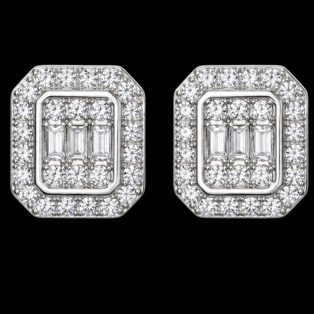 REGALE EARRINGS SILVER