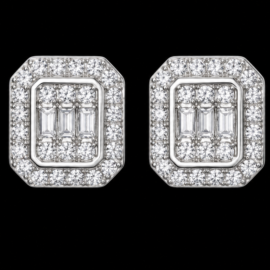 REGALE EARRINGS SILVER