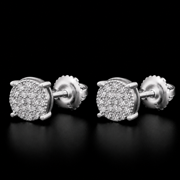 BELEZZA EARRINGS SILVER — The design