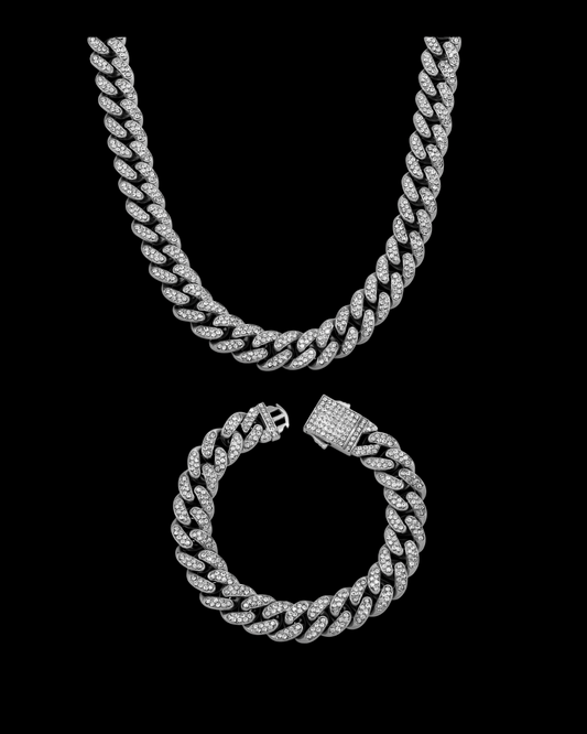 LORENZO SET- SILVER
