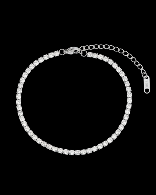 CHERI ANKLET- SILVER