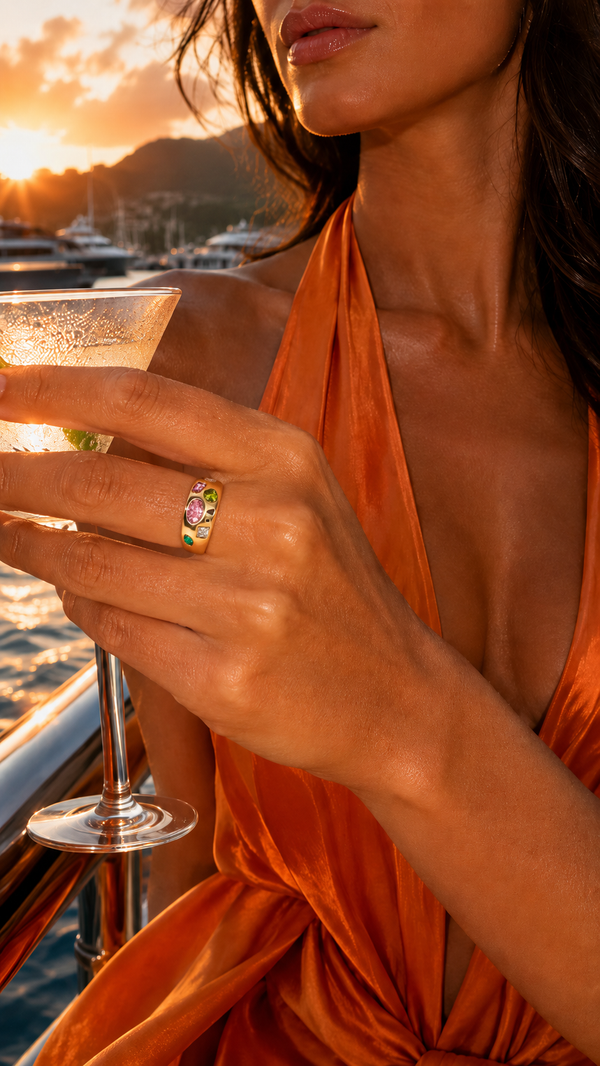 AURICHE RING — On skin