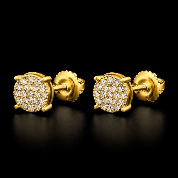 BELEZZA EARRINGS SILVER — Sizing