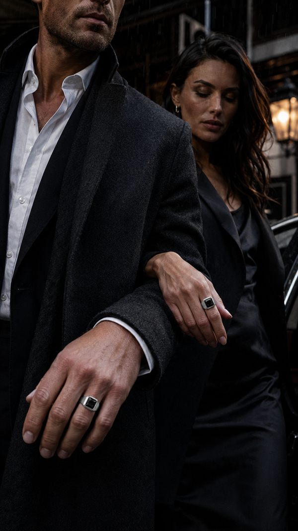 CAEL RING SILVER — The stones