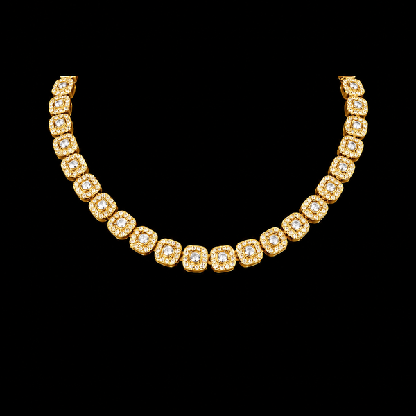 CALIXTE NECKLACE GOLD — The design