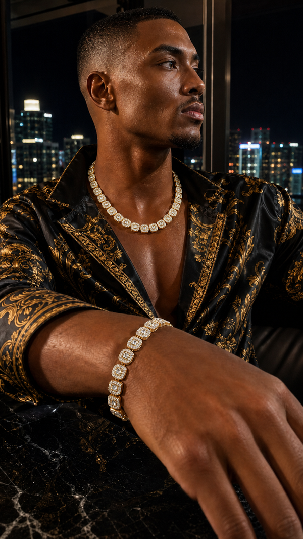 CALIXTE SET GOLD — Material