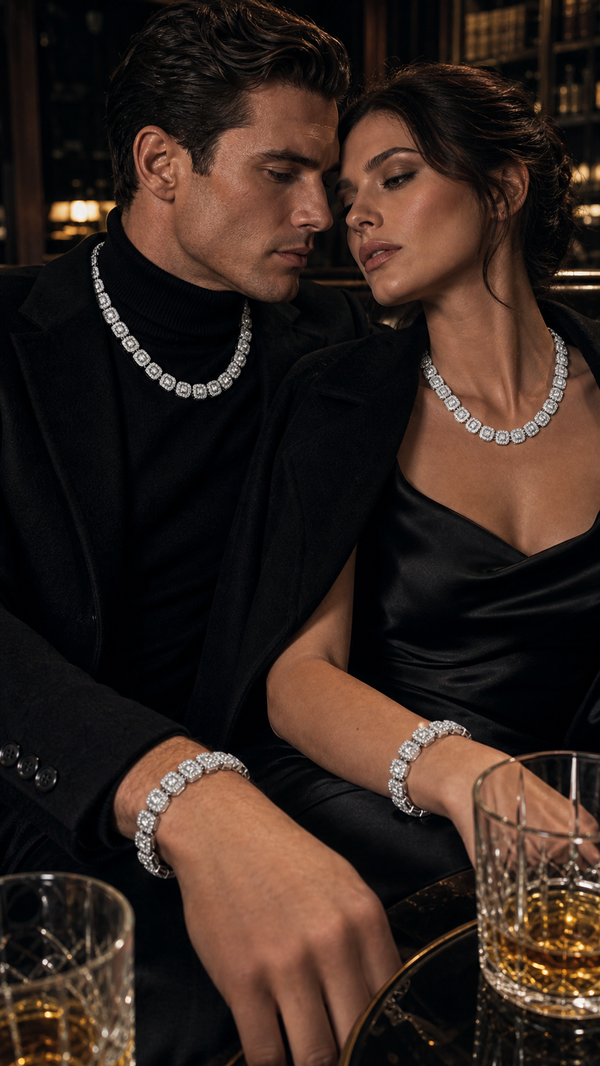 CALIXTE SET SILVER — The dimensions