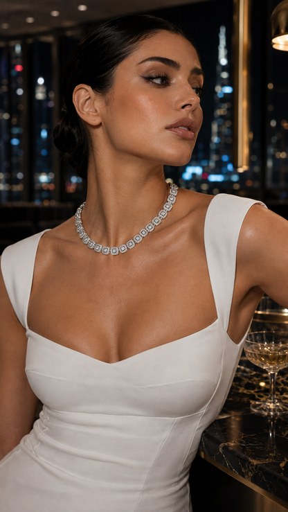 CALIXTE NECKLACE SILVER