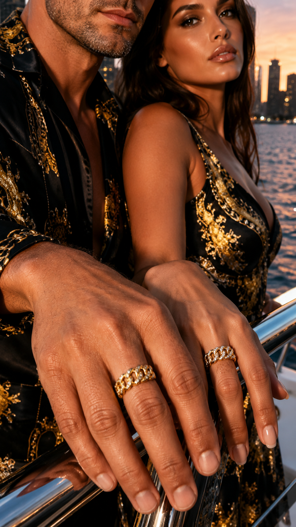 EDENIS RING GOLD — The finish