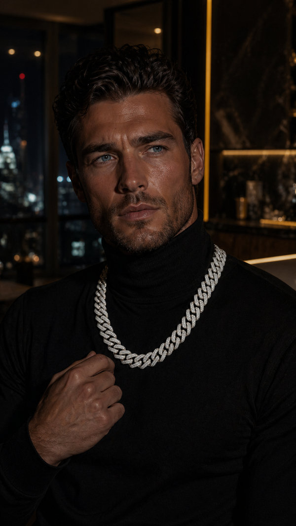 LUCIANO CHAIN SILVER — Material