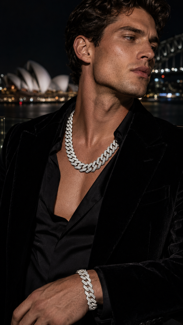 LUCIANO SET SILVER — Material