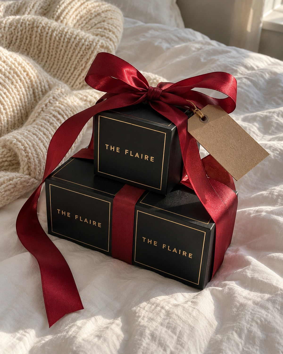 Signet Trio Gift Box Gold gift, The Flaire Gift Edit, image 3