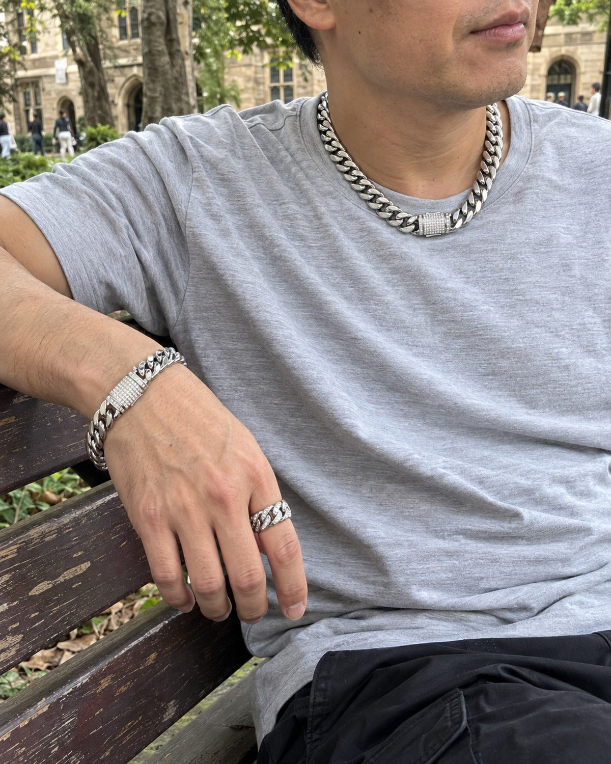 Ember Four-Piece Gift Box Silver: his, on campus