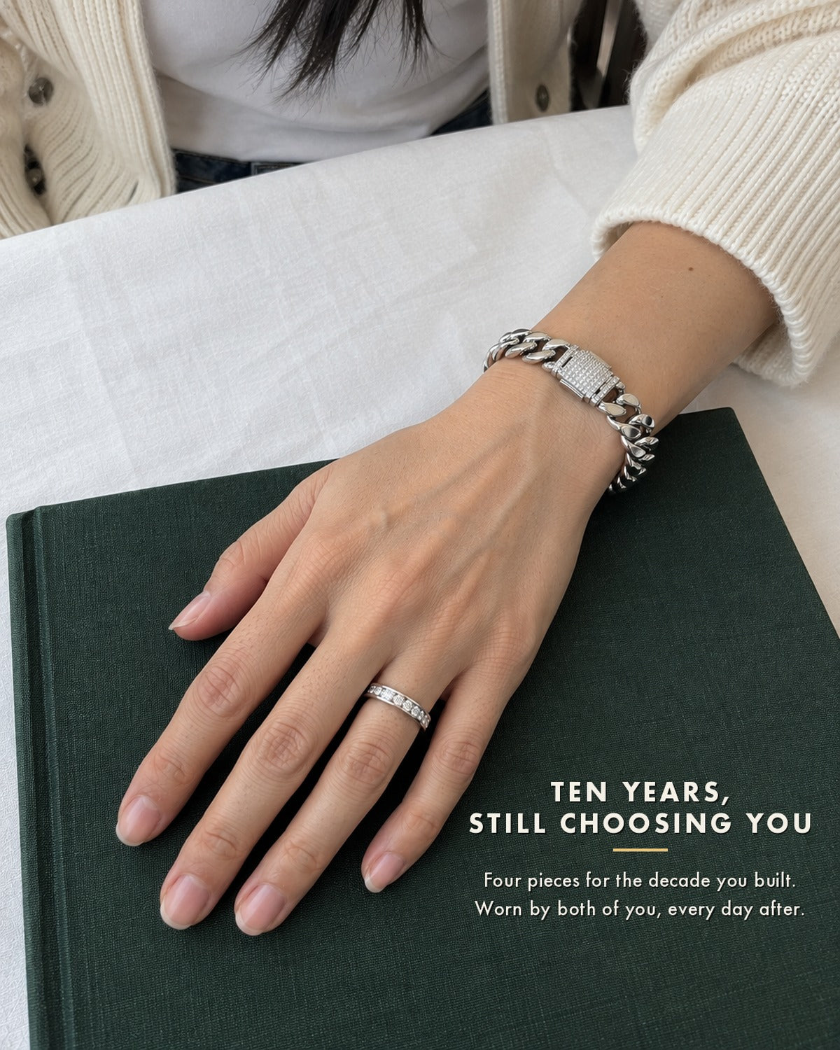 Ember Four-Piece Gift Box Silver: the album