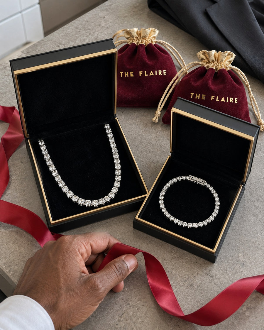EMPYREAN TENNIS GIFT BOX SILVER