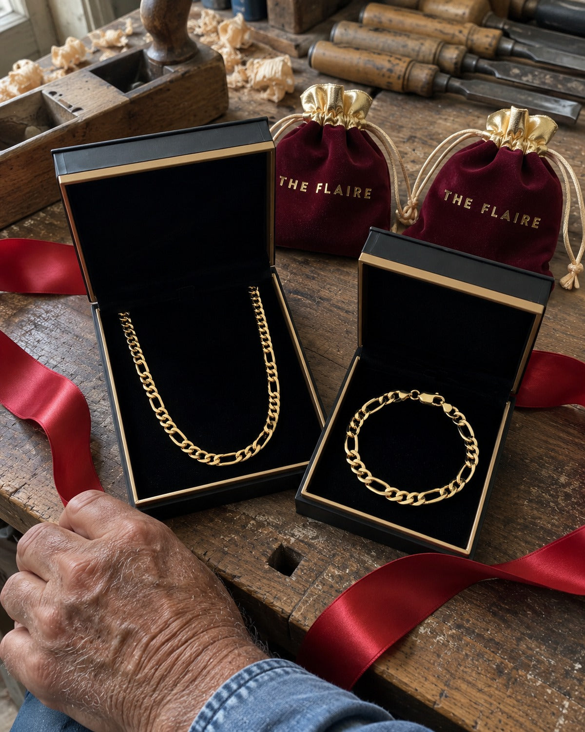 Figaro Gift Box Gold: the gift