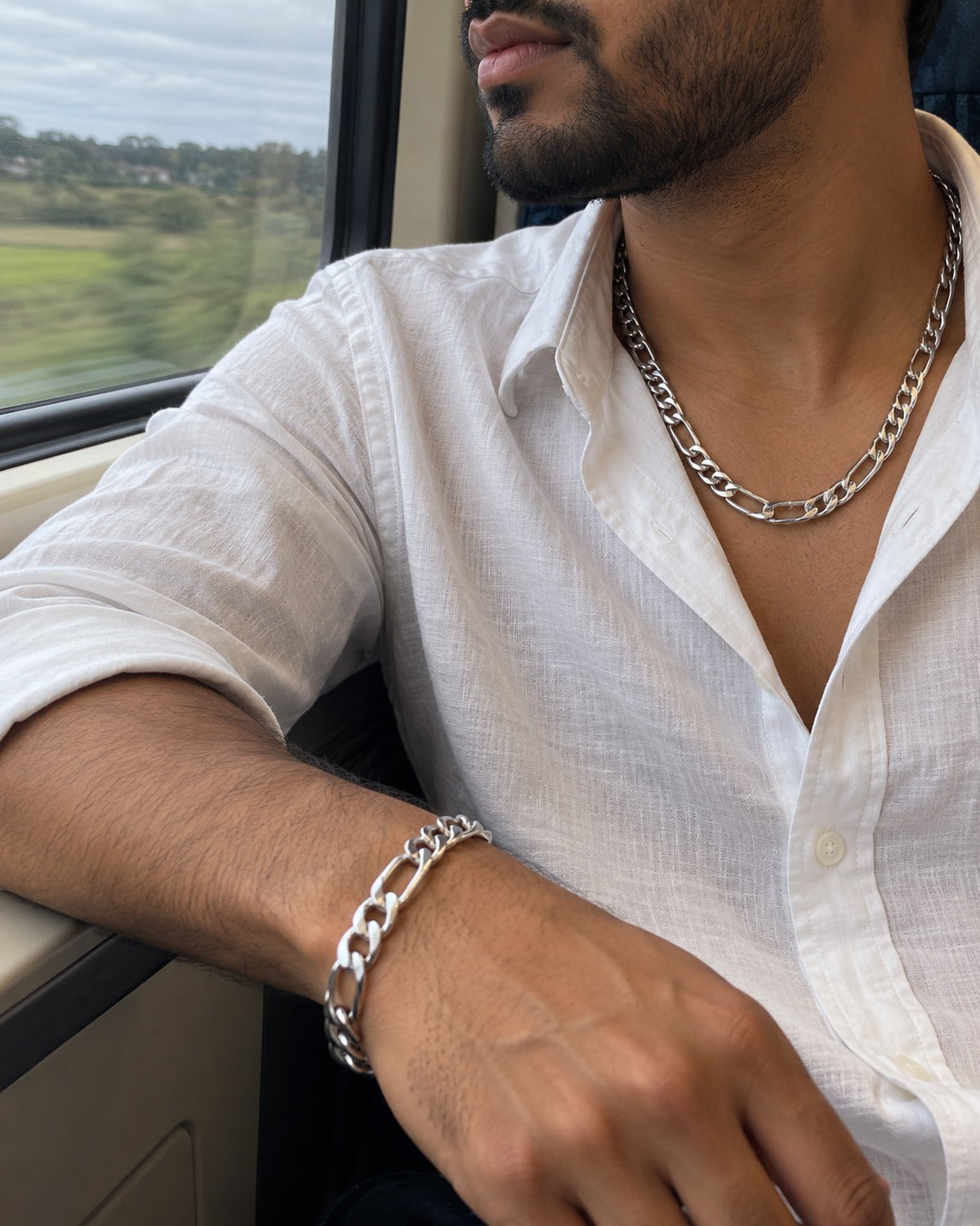 Figaro Gift Box Silver: his commute