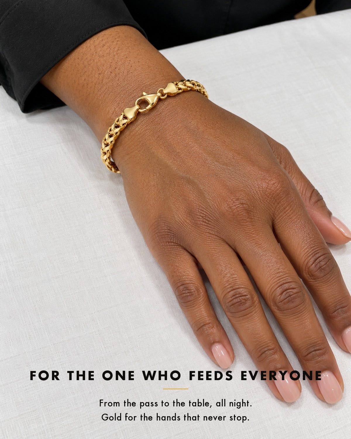 Franco Gift Box Gold: her table