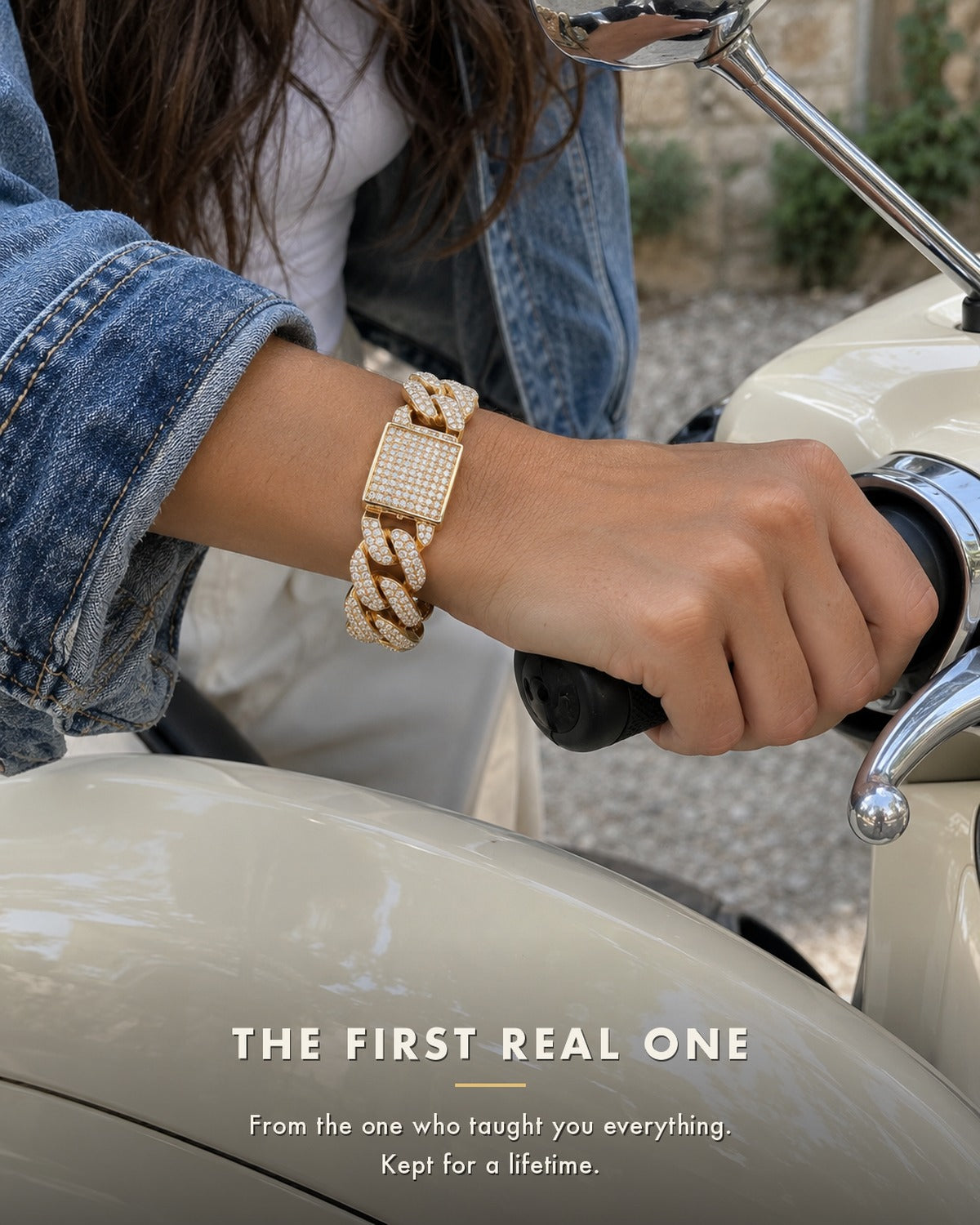 Luciano Gift Box Gold: the vespa