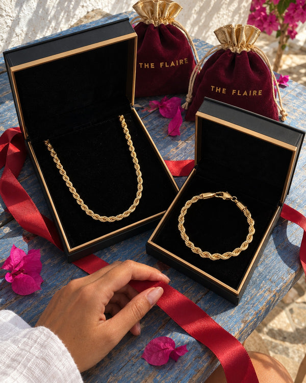 LUNA ROPE GIFT BOX GOLD — The link