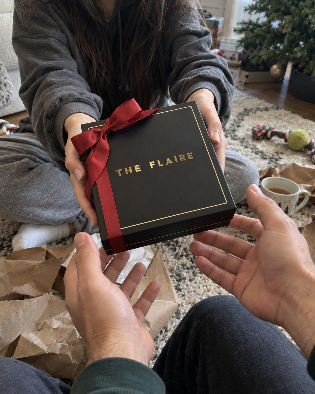 Luxor Gift Box Gold: christmas morning