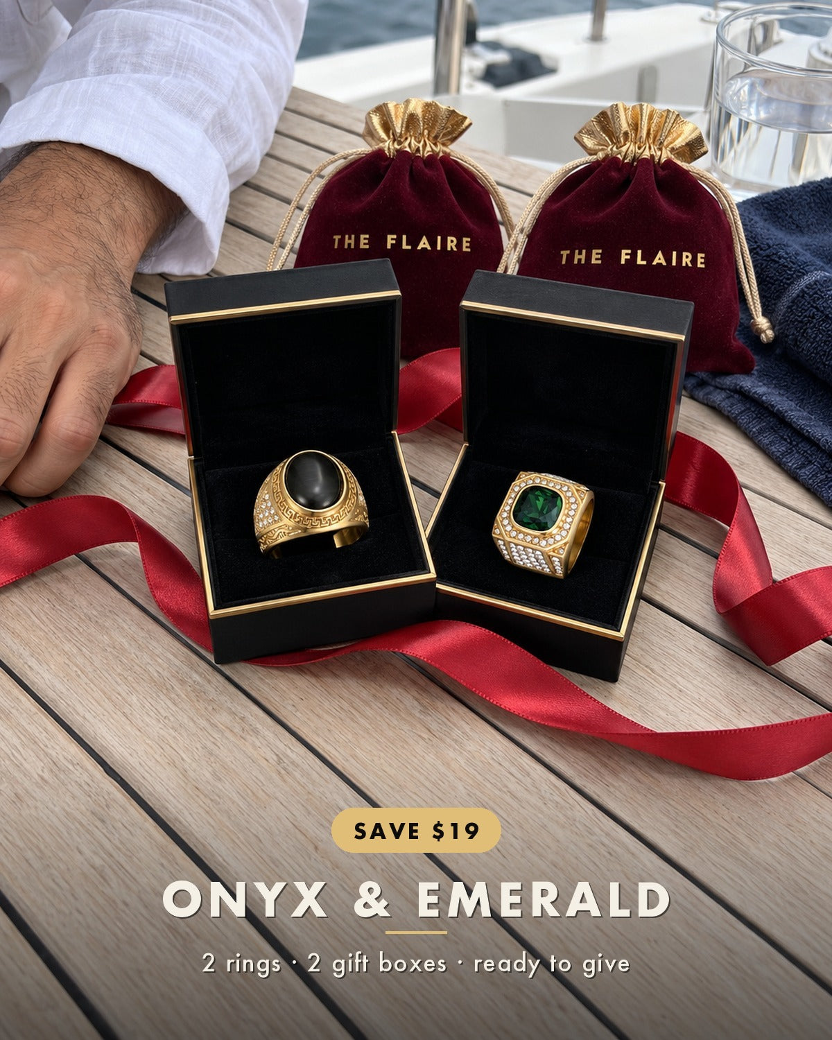 Onyx & Emerald: the gift