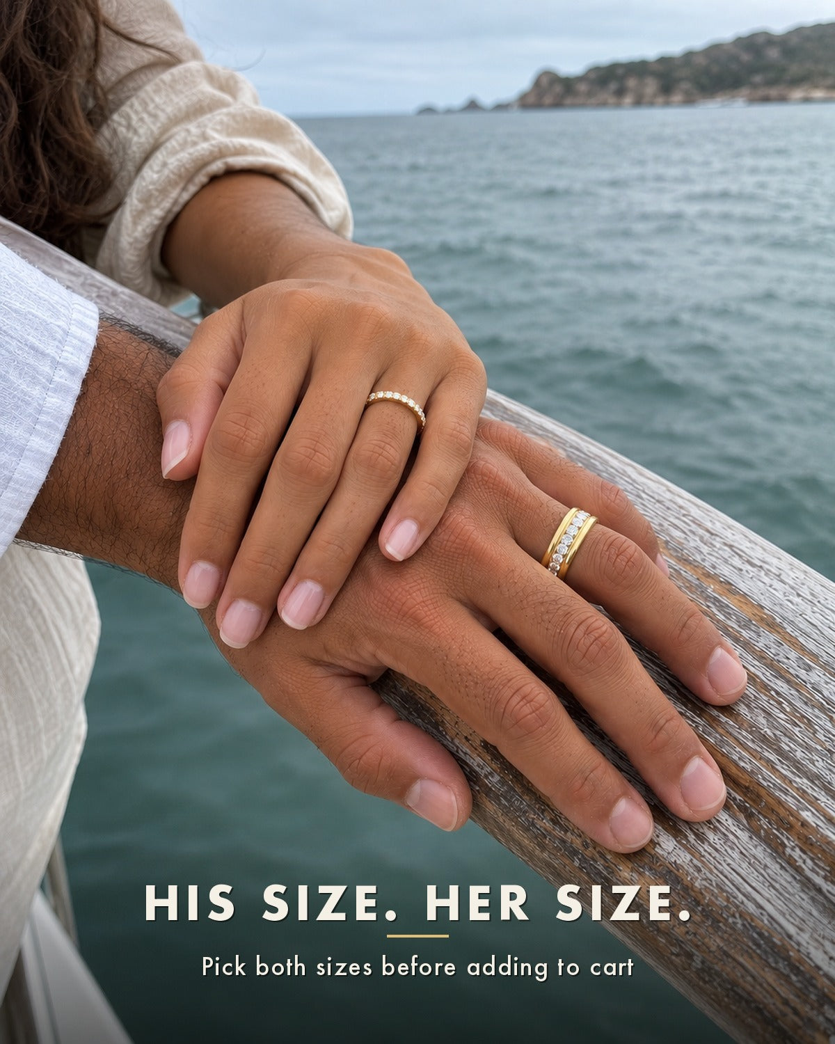 The Eternity Pair: two sizes
