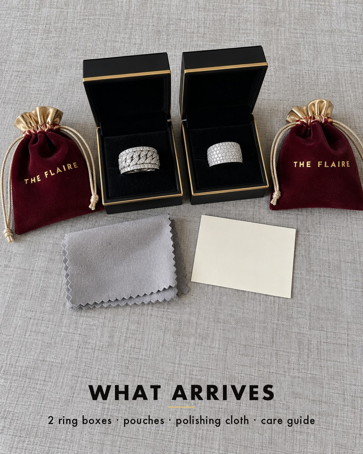 The Ice Pair: what arrives