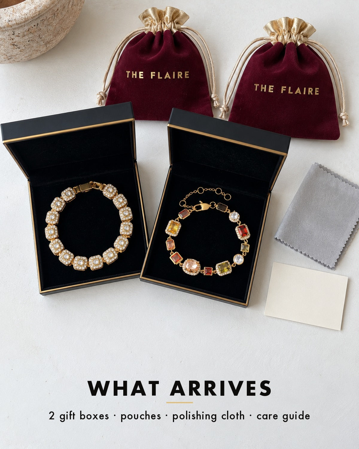 The Jewel Stack: what arrives
