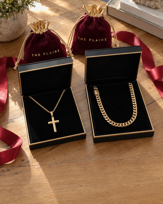 Aure & Luxor Layer Gift Box Gold: the gift