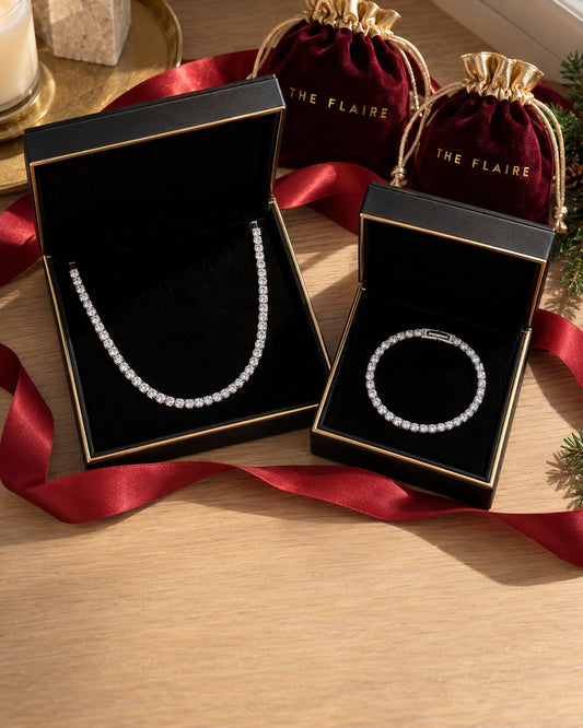 Empyrean Tennis Gift Box Silver: the gift