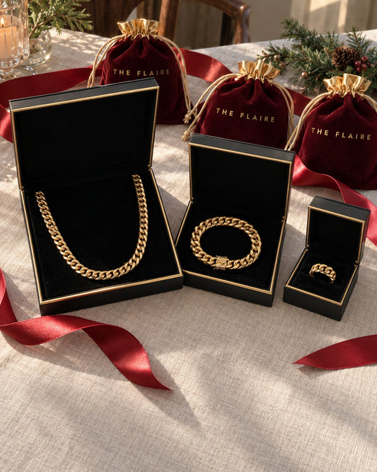 Luxor Trio Gift Box Gold: the gift