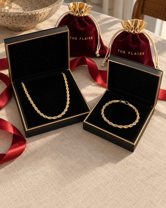 Luna Rope Gift Box Gold: the gift