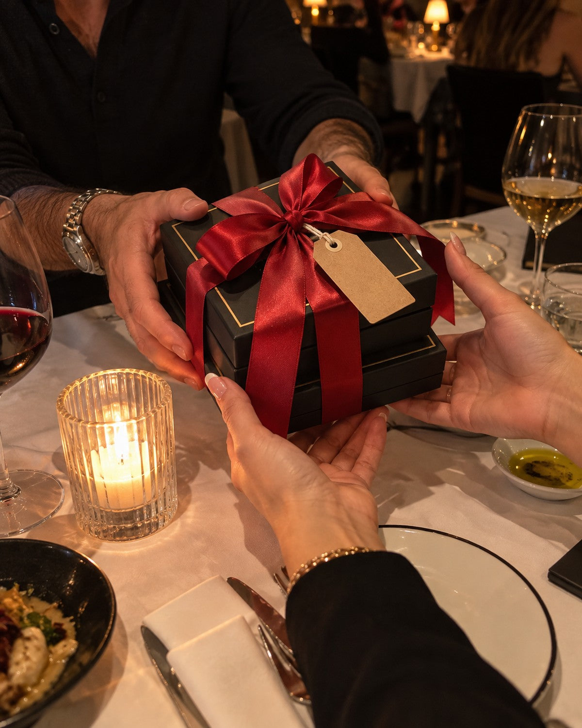 The First Chain handed over at dinner