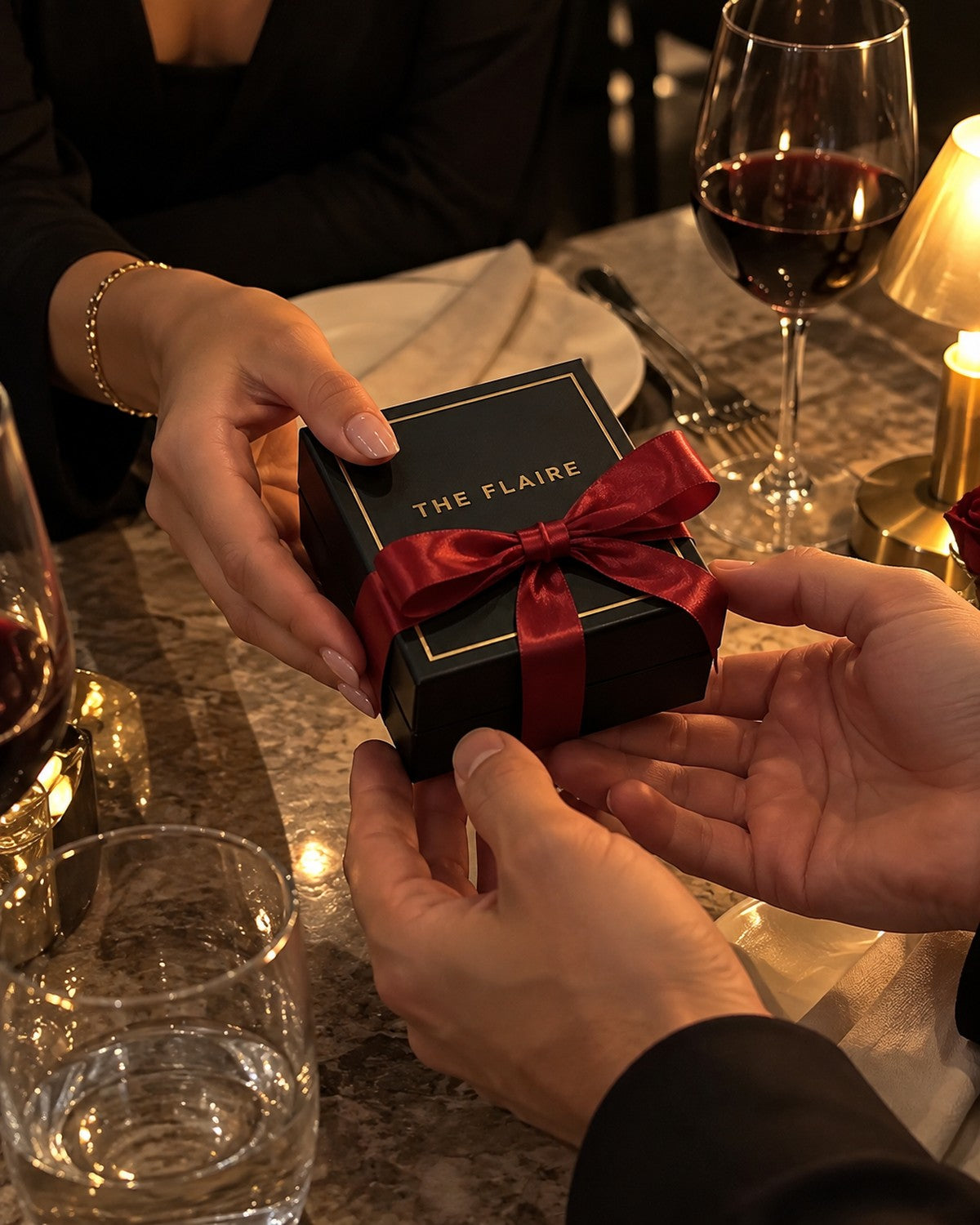 The Ring Stack handed over at dinner