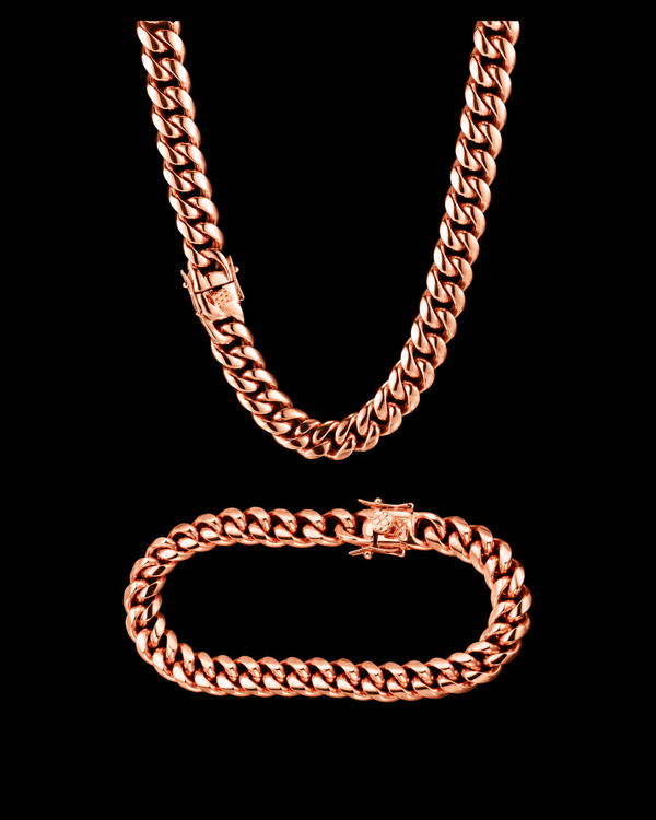 LUXOR SET ROSE GOLD — The link