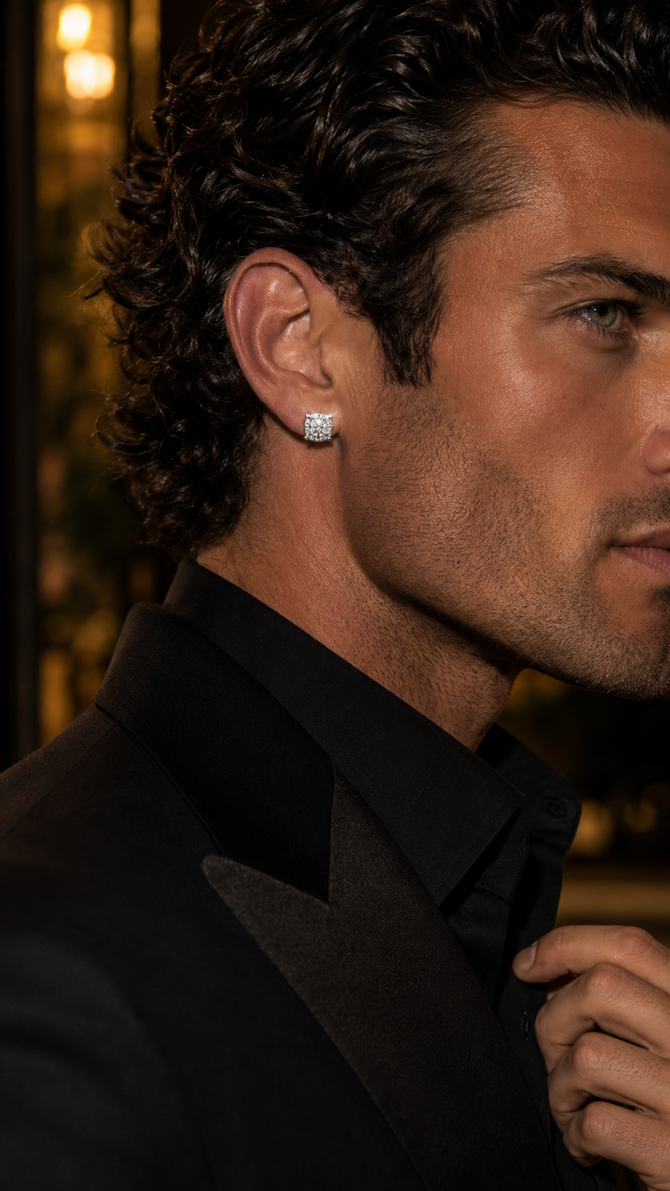 LUXORIA EARRINGS SILVER