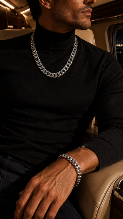 LUXOR SET SILVER