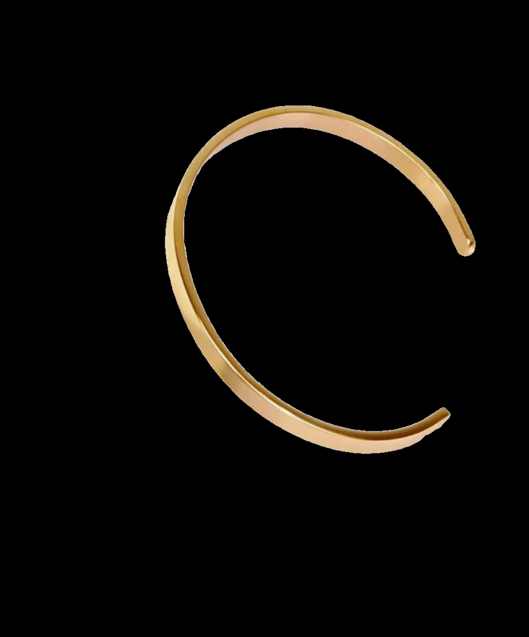 MAGMA BANGLE- GOLD - The Flaire