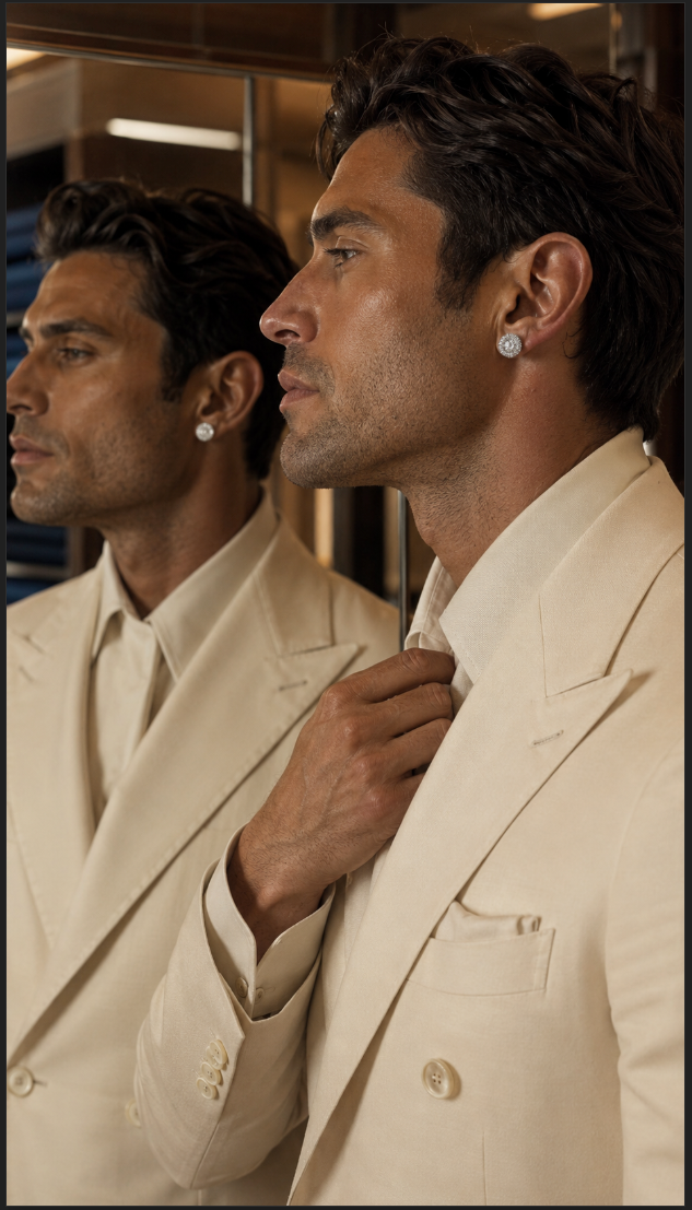 MARQUISE EARRINGS SILVER