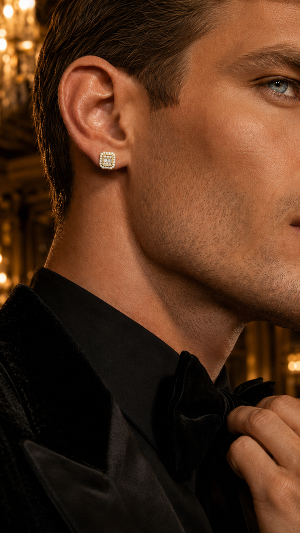 REGALE EARRINGS GOLD — Material